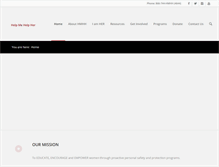 Tablet Screenshot of helpmehelpher.org